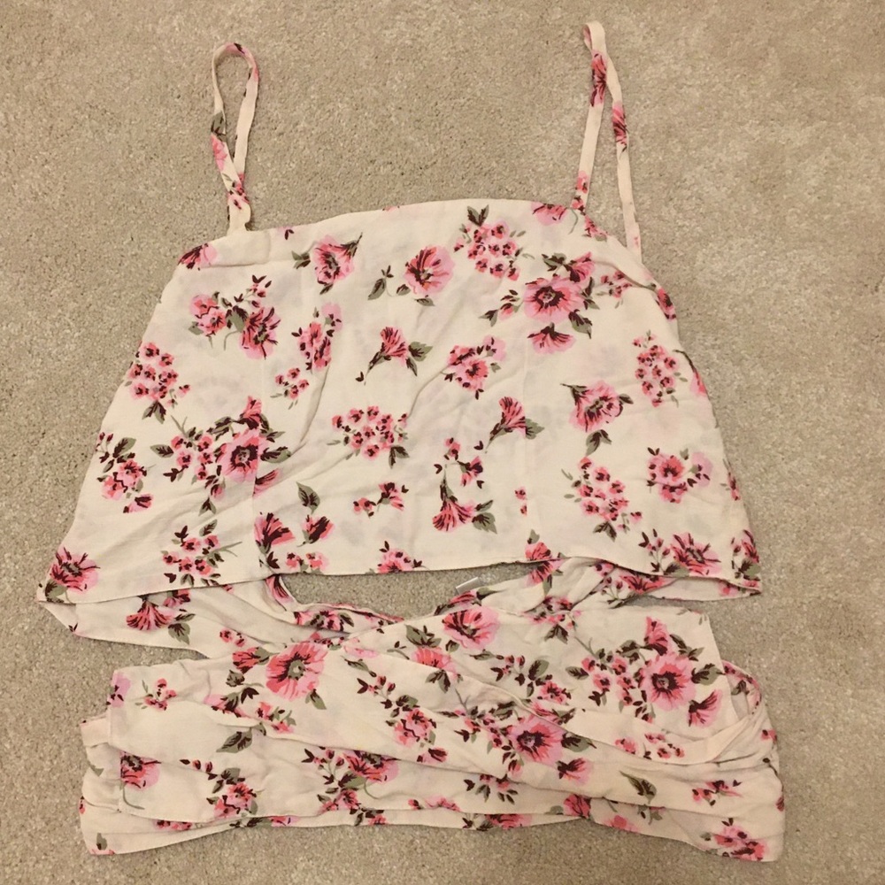 Amuse society wrap top